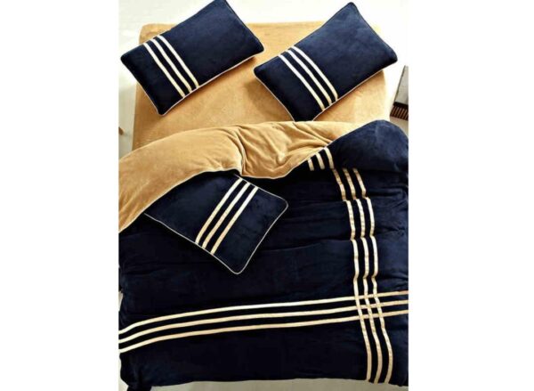 New Arrival Luxury Farley Plush Velvet 4 Piece Bedding Sets