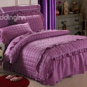 New Arrival Pure Colour 4-Piece Cotton Duvet Cover Sets