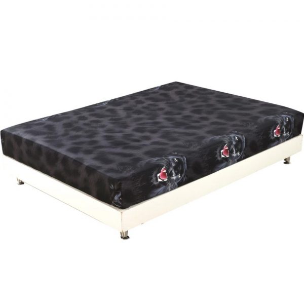 Top Class Vivid Panther Print 3D Fitted Sheet