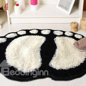 Amazing Creative Cartoon Feet Pattern Design Mat