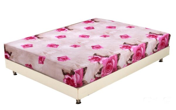 Quality Splendid Flower Print 3D Fitted Sheet