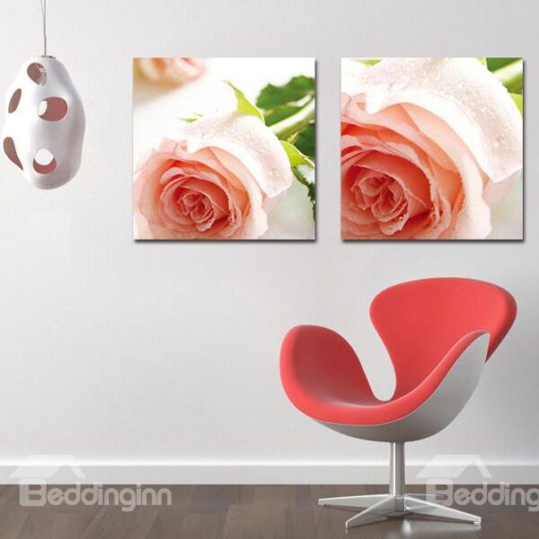 Pretty Romantic Pink Roses Film Art Wall Prints