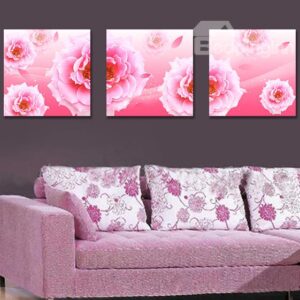 Quality Gorgeous Pretty Pink Flowers Film Art Wall Prints