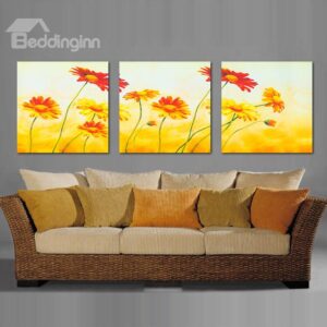 Glamorous Pretty Daisy Film Art Wall Prints