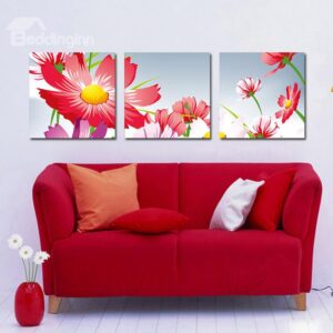Vivid Pretty Daisy Film Art Wall Prints