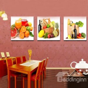 Abundant Fruit and Beverage Film Art Wall Prints