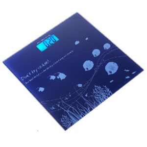 High Quality Abyssal Fishes Printing Bathroom Weight Scale