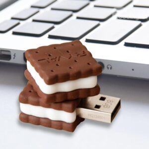 Emulational Ryval Biscuit Shaped Flash Drive USB Stick