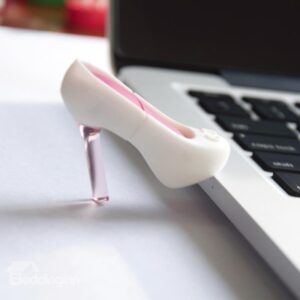 Amazing White High Heel Shaped USB Flash Drive