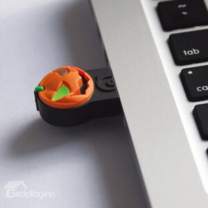 Funny Pumpkin Style LED USB Flash Drive