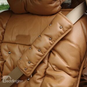 Super Soft Solid Color and Nails Seat Belt Cover