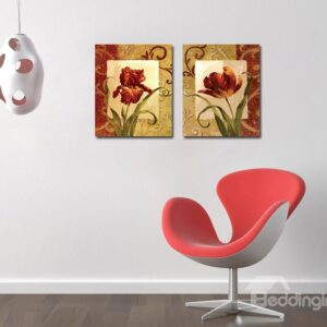Vivid Charming Flowers Film Art Wall Print