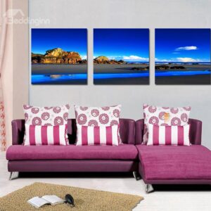 Fancy Landscape and Lake Film Art Wall Print