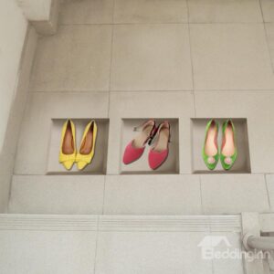 Amazing 3D Women Shoes Pattern Stickers
