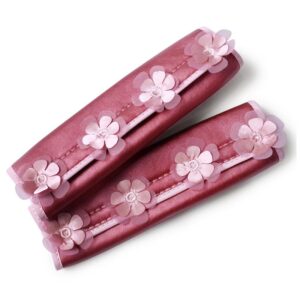 Hot Selling Solid Dark Reddish Purple Color Seat Belt Cover