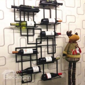 New Arrival Fantastic Iron European Wine Racks Hanging Cabinet