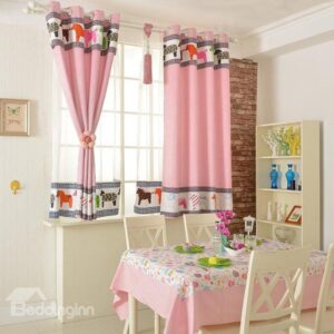 Amazing Beautiful Patterns Grommet Top Two-piece Custom Curtains
