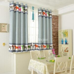 Amazing Eelegant Patterns Grommet Top Two-piece Custom Curtains
