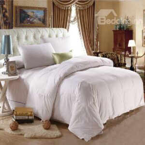 Fancy Adorable Duck Down White Super Soft Quilt