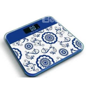 High Quality Deep Blue Flowers Printing Weight Scale