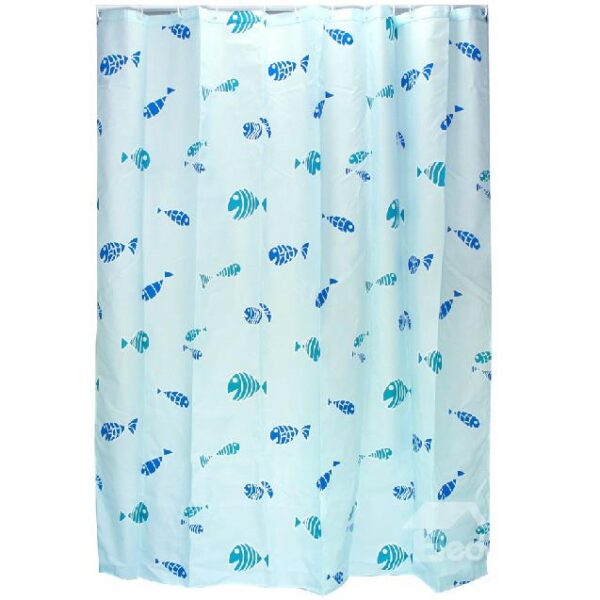 New Arrival Pretty Fishes Printing Shower Curtain
