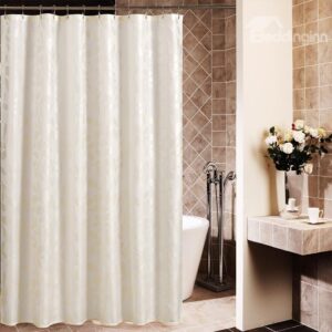 High Quality Concise Leaves Design Shower Curtain