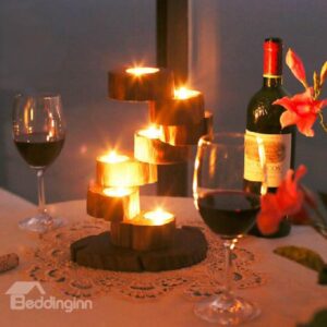 New Arrival Amazing Creative Wooden Candle Holder