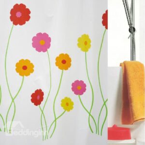 High Quality Pretty Elegant Floras Shower Curtain
