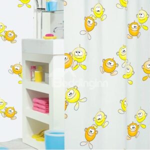 New Arrival Cute Printing Concise Design Shower Curtain