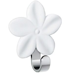 New Arrival Pretty White Floral Design Bathroom Hook
