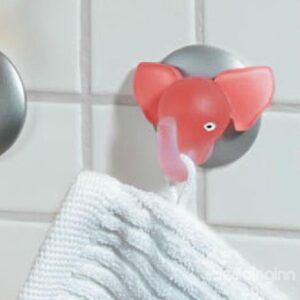 New Arrival Cute Cartoon Elephant Design Bathroom Hook
