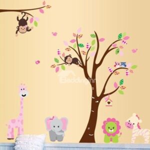 New Arrival Cute Animal and Forest Wall Stickers