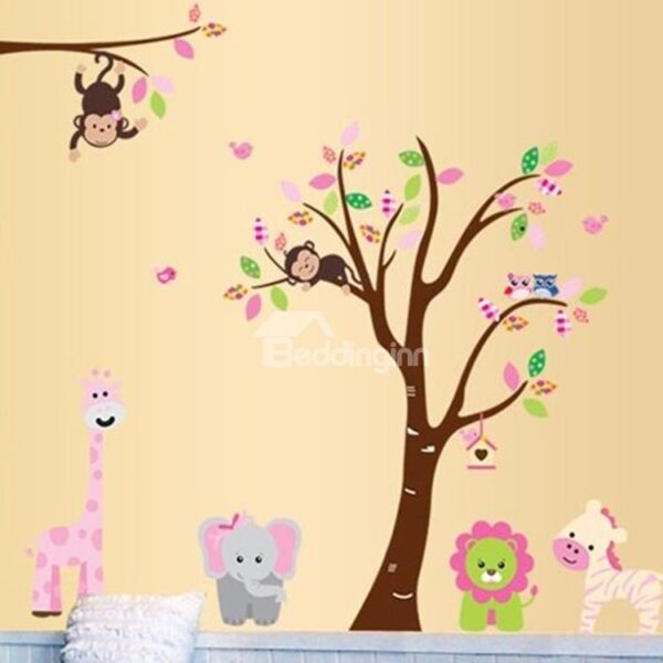 New Arrival Cute Animal and Forest Wall Stickers