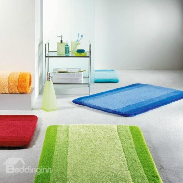 New Arrival Fancy Simple Style Bathroom Mat