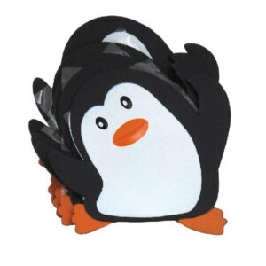 New Arrival Cute Penguin 5-piece Anti-slip Stick