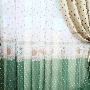 Wonderful Lovely Stars Custom Sheer Curtain