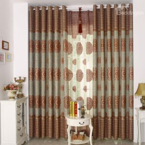 High Class Contemporary Design Grommet Top Custom Made Curtain