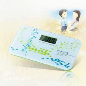 New Style Wonderful Elegant Leaves Printing Mini Weight Scale