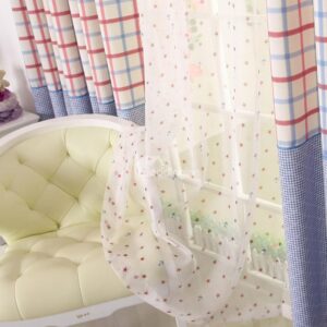 High Quality Stylish Arrows Stars Print Grommet Top Custom Sheer Curtain