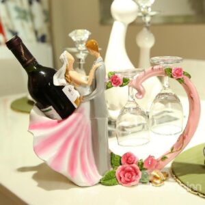 New Style Wonderful Romantic Wedding Pink Wine Rack