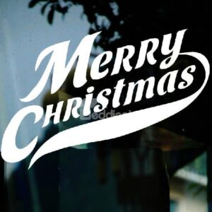 New Style Pretty Unique Christmas Gift Wall Stickers