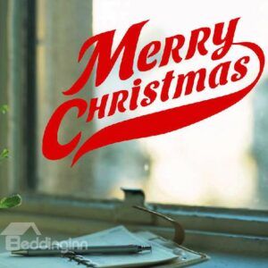 New Style Fabulous Unique Christmas Gift Wall Stickers