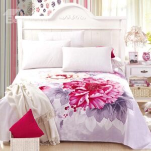 Fabulous Vibrant Peony Print Skin-care Sheet