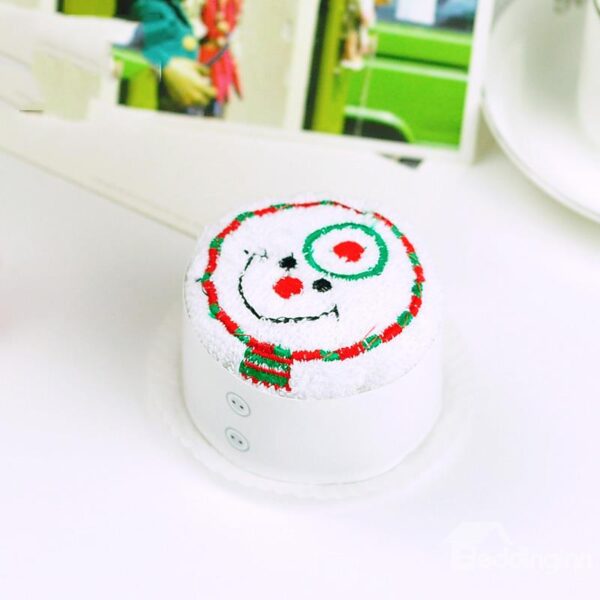 New Style Unique Snowman Pattern Christmas Gift Towel