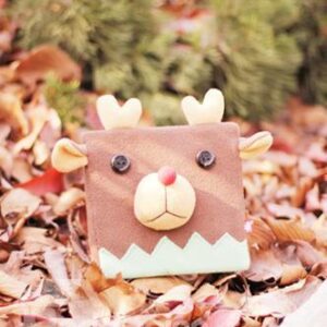 New Arrival Lovely Elk Pattern Christmas Gift Notebook