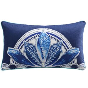 Super Soft Rectangle Plant Pattern Bed Pillow