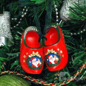 New Arrival Creative Shoes Pattern Christmas Gift Trees Decoration