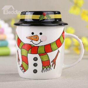 New Style Amazing Cartoon Snowman Christmas Gift Coffee Mug