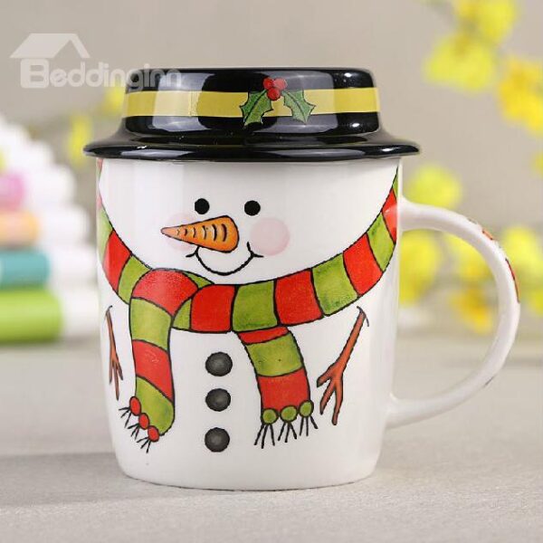 New Style Amazing Cartoon Snowman Christmas Gift Coffee Mug