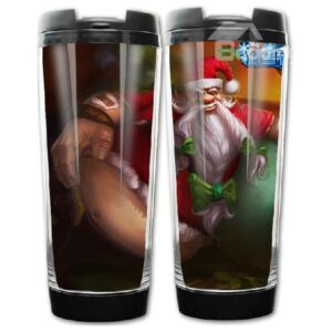 New Arrival Santa Claus Paper Jam Pattern Christmas Gift Cup
